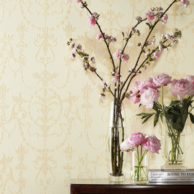 FAD994GlassBeadOrnmentalFrameIvory